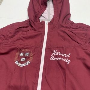 Harvard University rain Jacket